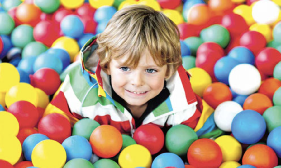 Piscinas de bolas: un lugar ideal para niños… y para bacterias