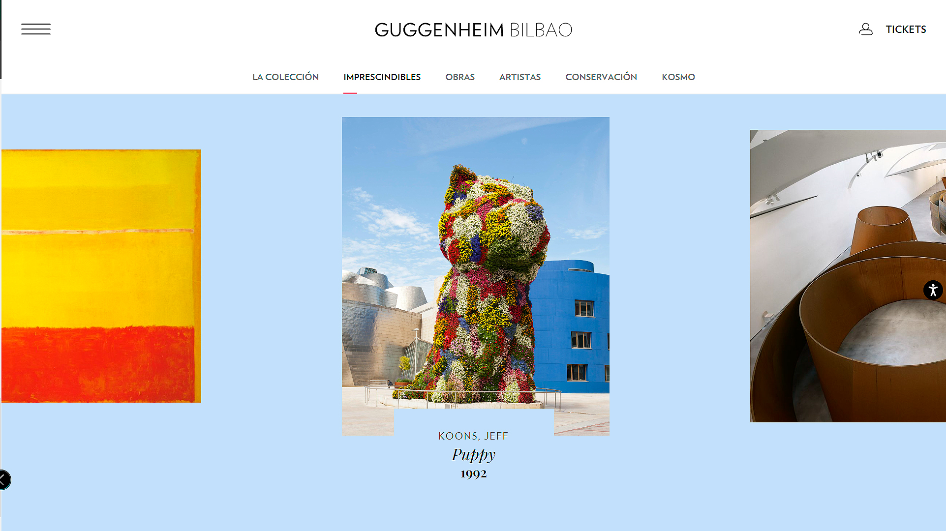 Algunos de los elementos de su colección que el Guggenheim considera "imprescindibles".