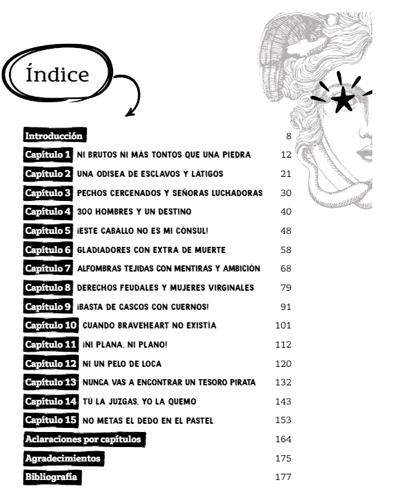 Índice de "Esta Historia no te la habían contado".